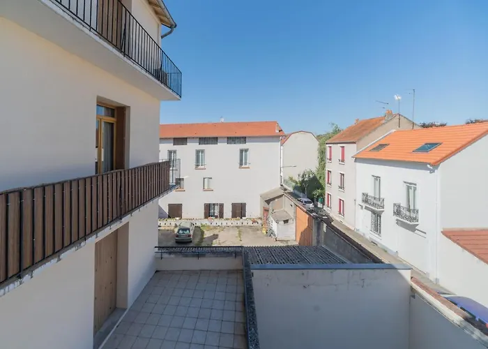 Le Belfort - Grand Avec Terrasse Et Parking Prive Lägenhet Vichy